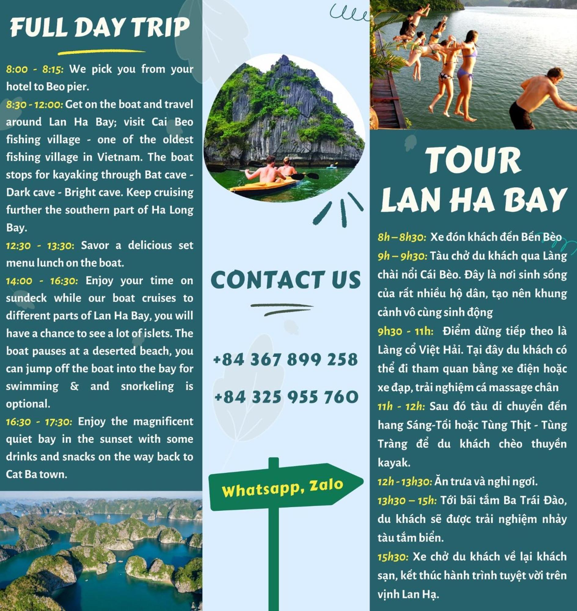 Domik Homestay - Cat Ba Dong Khe Sau Luaran gambar